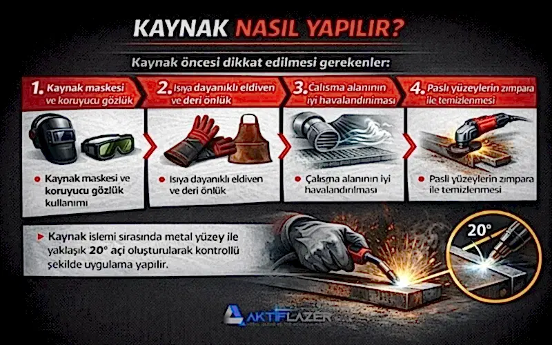kaynak nasıl yapılır